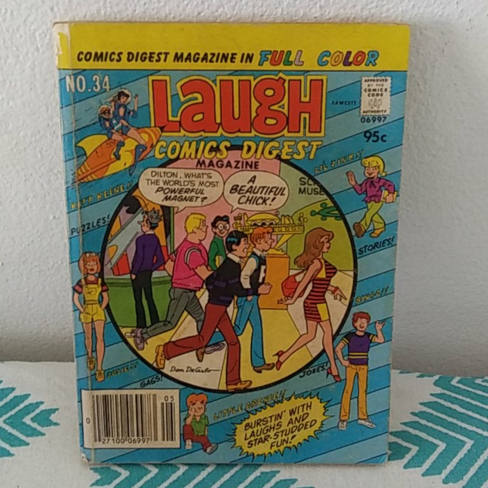 Laugh Comics Digest Magazine#1, 4, 34, 68 - Picture 5 of 6